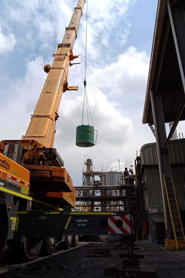 Recuperación vapor autoclaves - Volcán