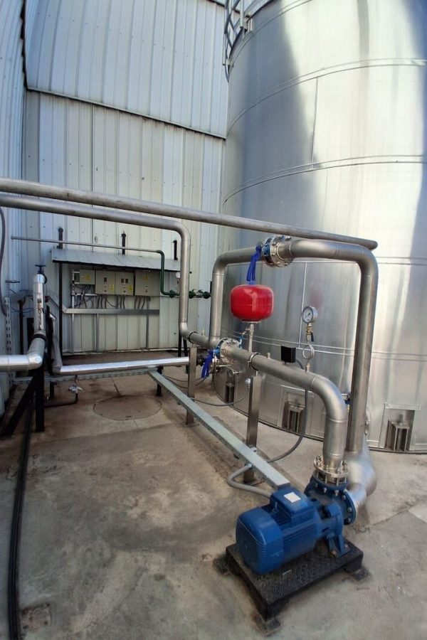 Recuperación y calentamiento agua escaldado - Agrosuper